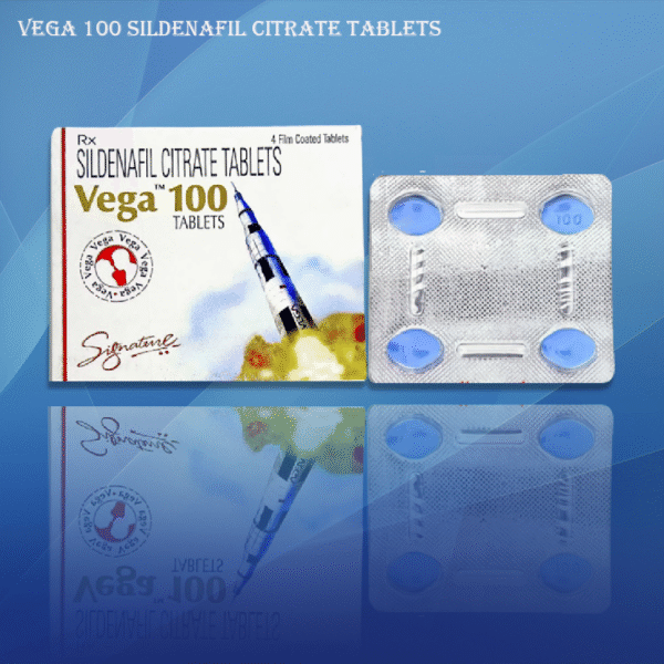 Vega 100mg tablets in Pakistan ( 8 Tab)
